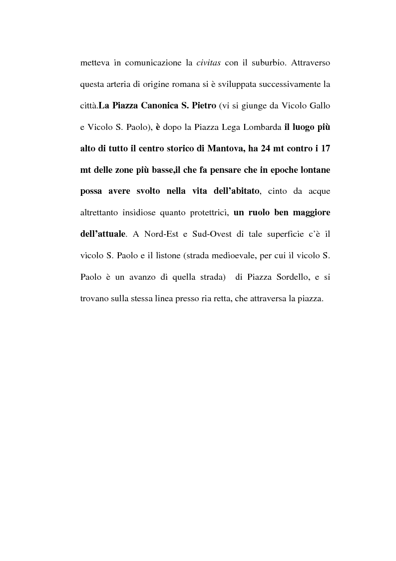 Anteprima della tesi: Topografia ed urbanistica della città di Mantova, Pagina 4