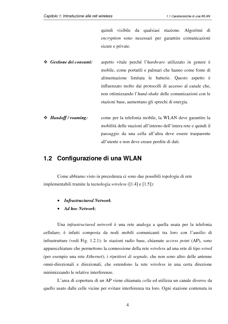 Anteprima della tesi: Impatto del carrier sensing e della Fresnel zone in reti locali wireless ad hoc 802.11, Pagina 7