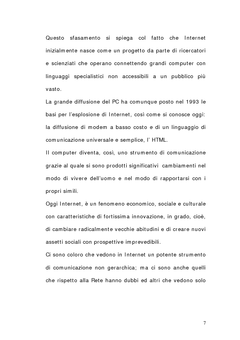 Anteprima della tesi: La dimensione del lavoro nel settore Ict, Pagina 5