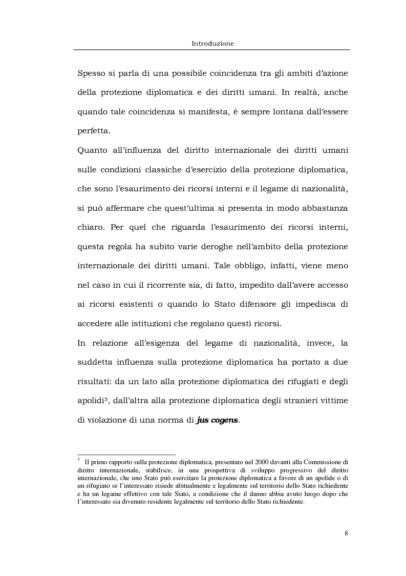 Anteprima della tesi: Il caso LaGrand e la tutela internazionale dei diritti umani, Pagina 8