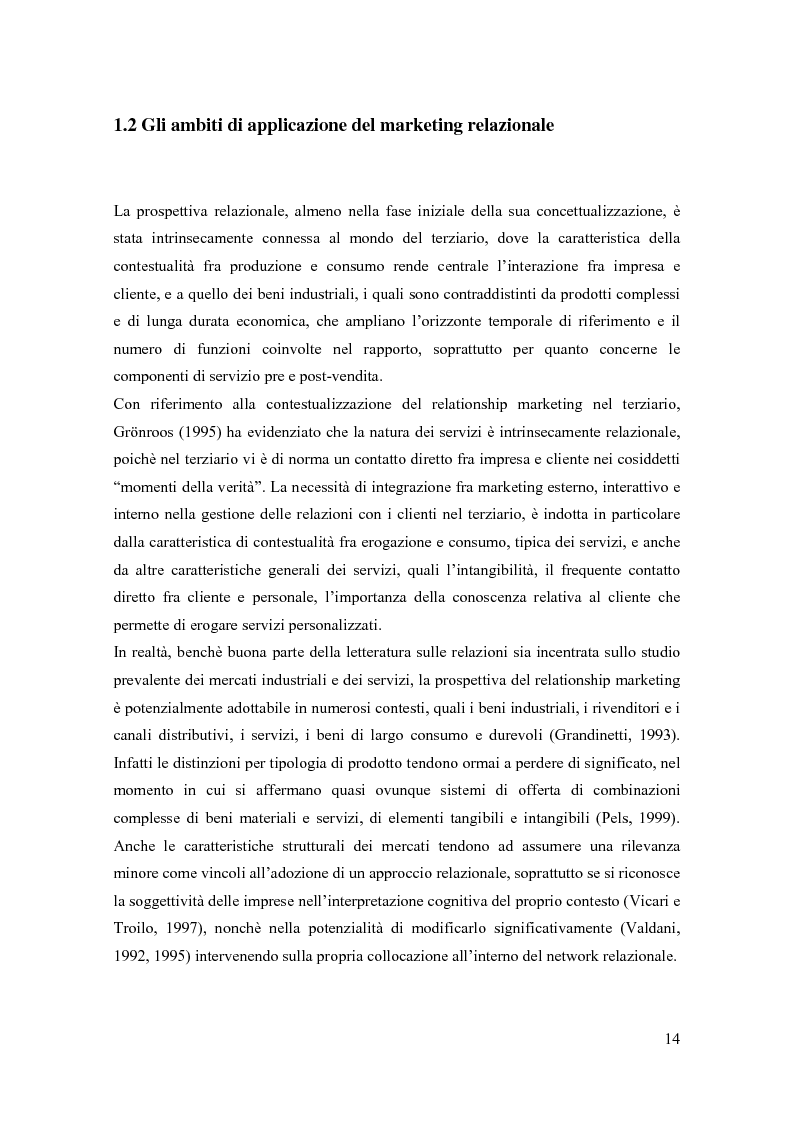 Anteprima della tesi: Il marketing relazionale nella grande distribuzione, Pagina 11
