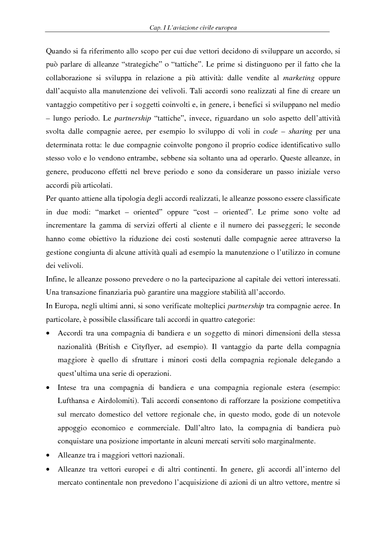 Anteprima della tesi: Il fenomeno del volo low cost in Europa: risvolti economici, sociali, turistici, Pagina 11