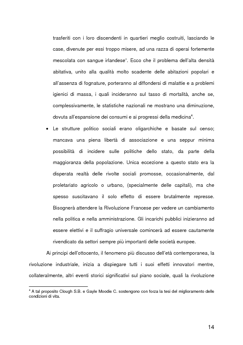 Anteprima della tesi: La qualità della vita urbana, aspetti sociologici. Analisi e metodi di valutazione, Pagina 9