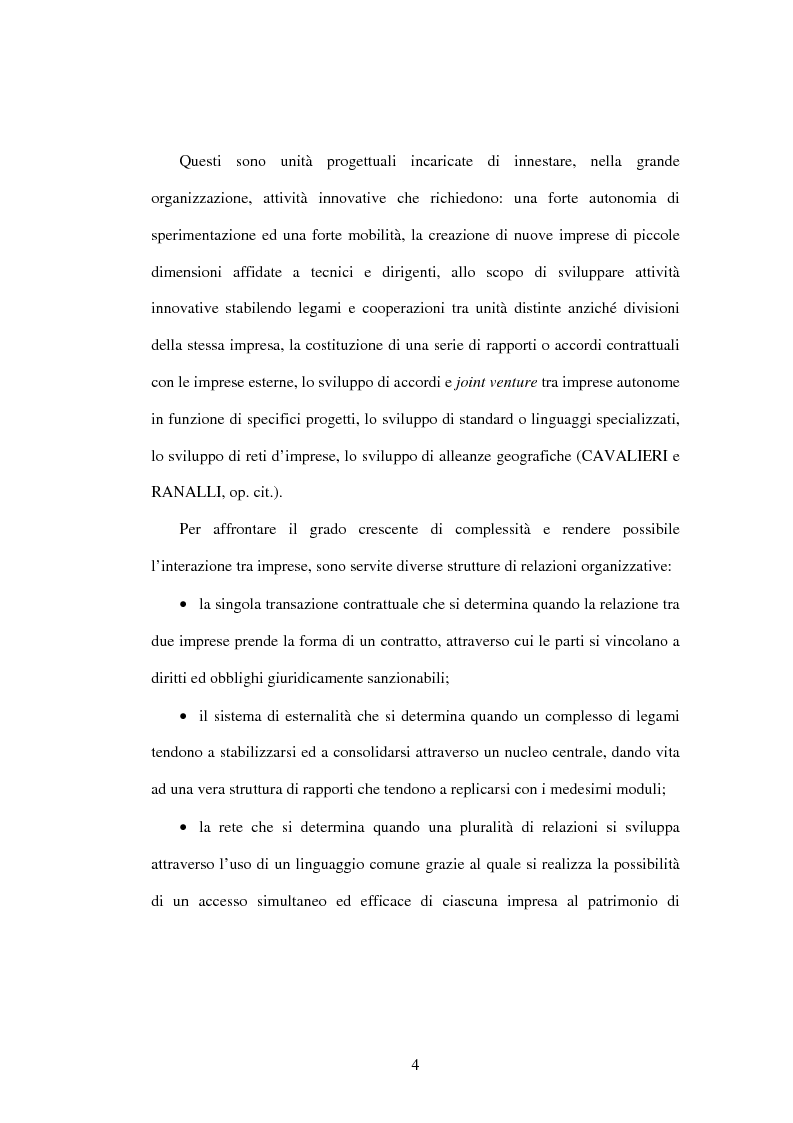 Anteprima della tesi: Le reti aziendali in sanità: il caso Texas Medical Center, Pagina 4