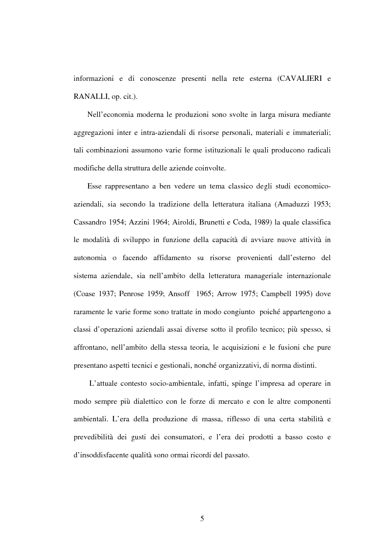 Anteprima della tesi: Le reti aziendali in sanità: il caso Texas Medical Center, Pagina 5
