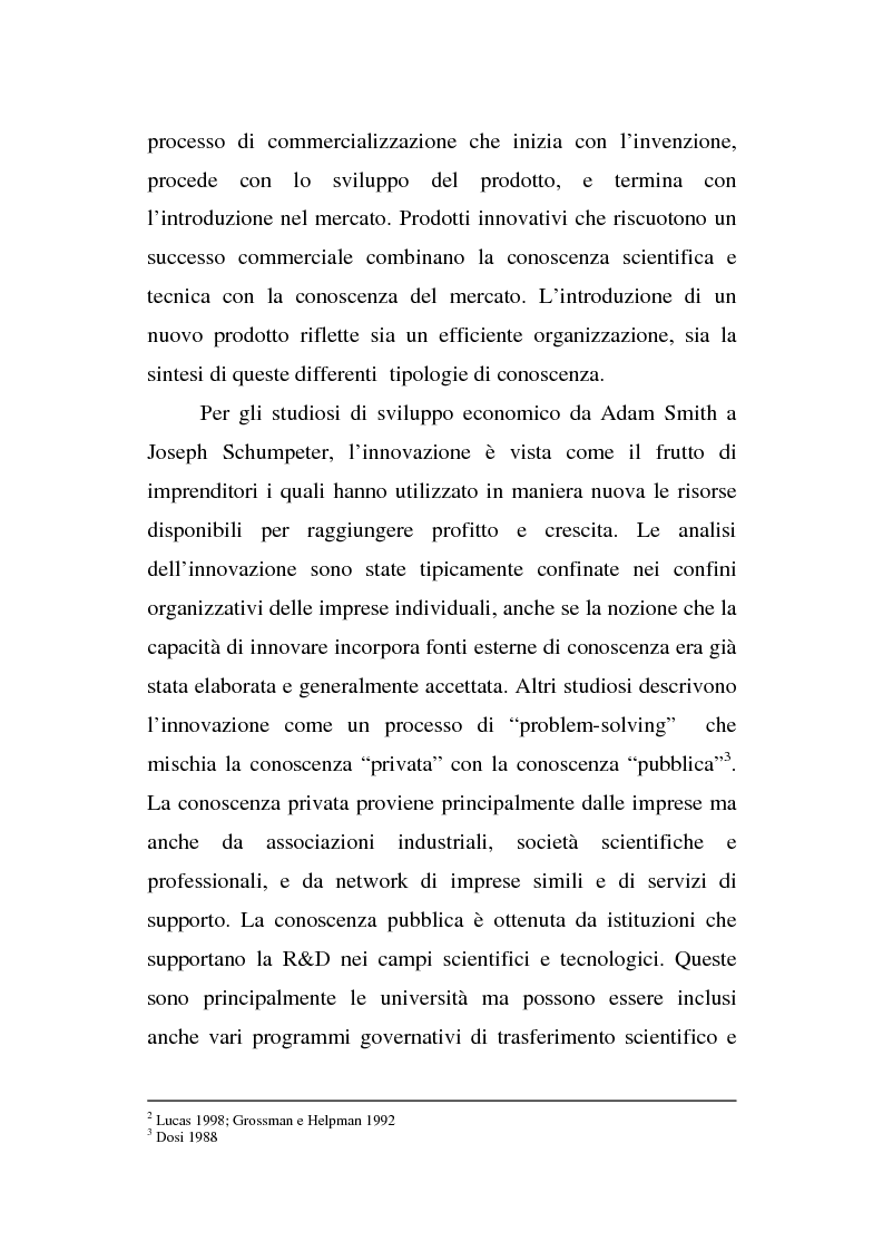 Anteprima della tesi: Le organizzazioni territoriali dell’innovazione, il caso Sophia Antipolis, Pagina 2