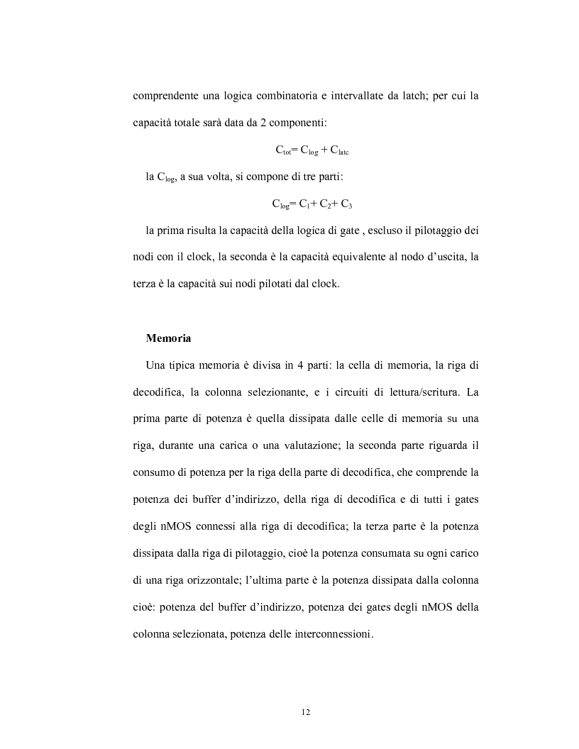 Anteprima della tesi: Progettazione e realizzazione di un moltiplicatore ad alta velocità e bassa dissipazione di potenza, Pagina 12