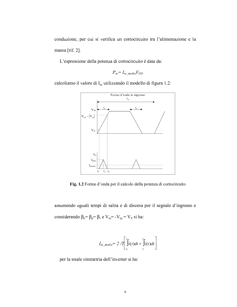 Anteprima della tesi: Progettazione e realizzazione di un moltiplicatore ad alta velocità e bassa dissipazione di potenza, Pagina 8