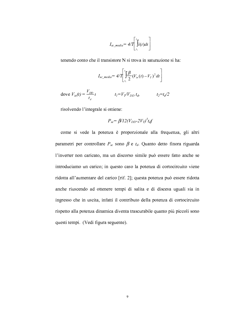 Anteprima della tesi: Progettazione e realizzazione di un moltiplicatore ad alta velocità e bassa dissipazione di potenza, Pagina 9
