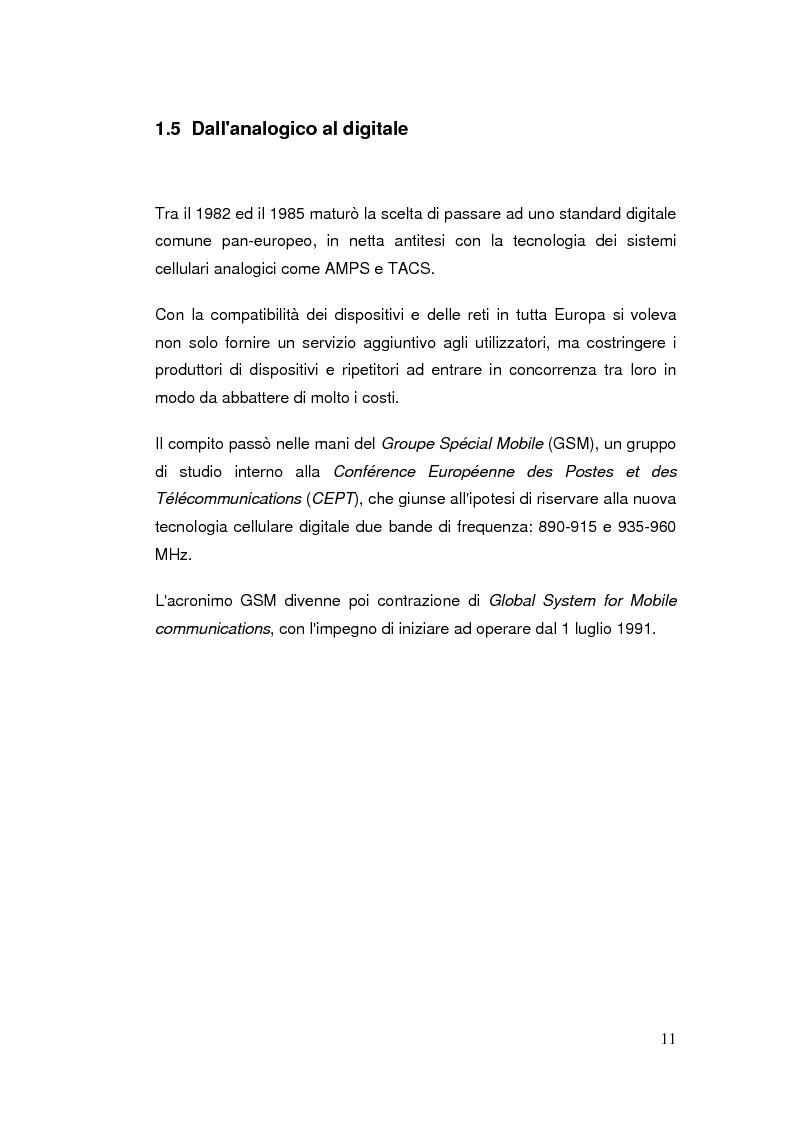 Anteprima della tesi: Telefonia mobile: impatto sociale. Indagine empirico-comparativa sulla percezione e l'uso del telefonino da parte di studenti universitari di Italia e Finlandia, Pagina 11