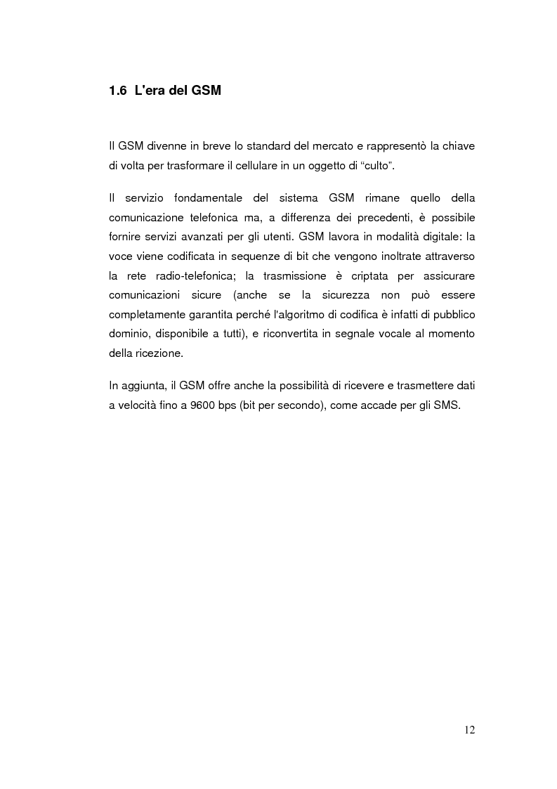 Anteprima della tesi: Telefonia mobile: impatto sociale. Indagine empirico-comparativa sulla percezione e l'uso del telefonino da parte di studenti universitari di Italia e Finlandia, Pagina 12
