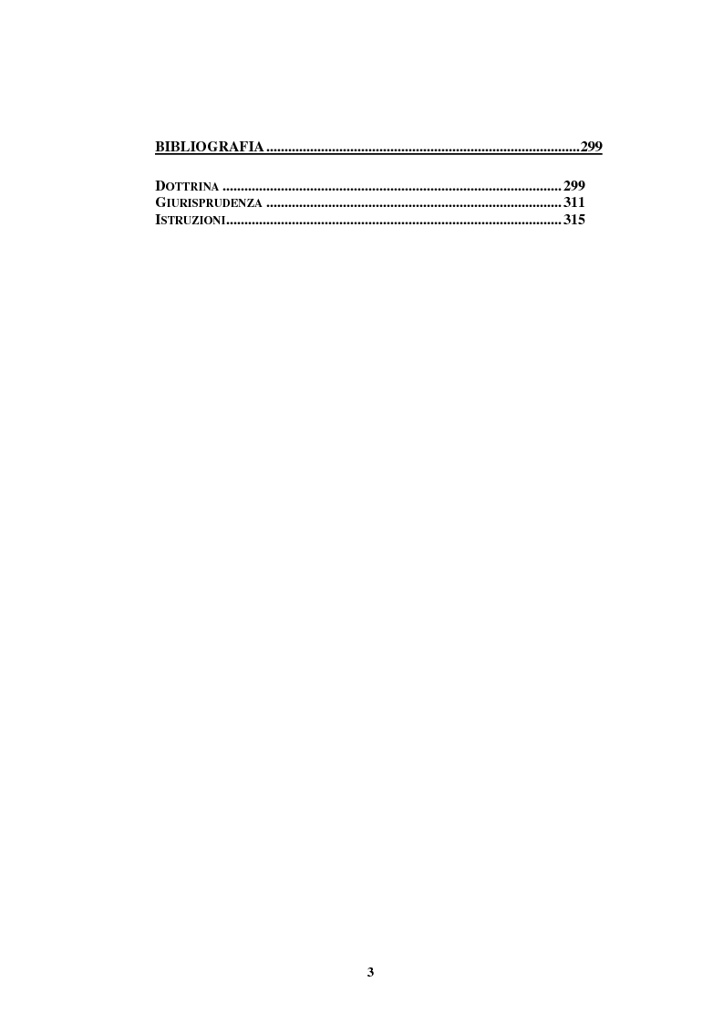 Indice della tesi: La tutela del contribuente nello Statuto dei diritti del contribuente, Pagina 3