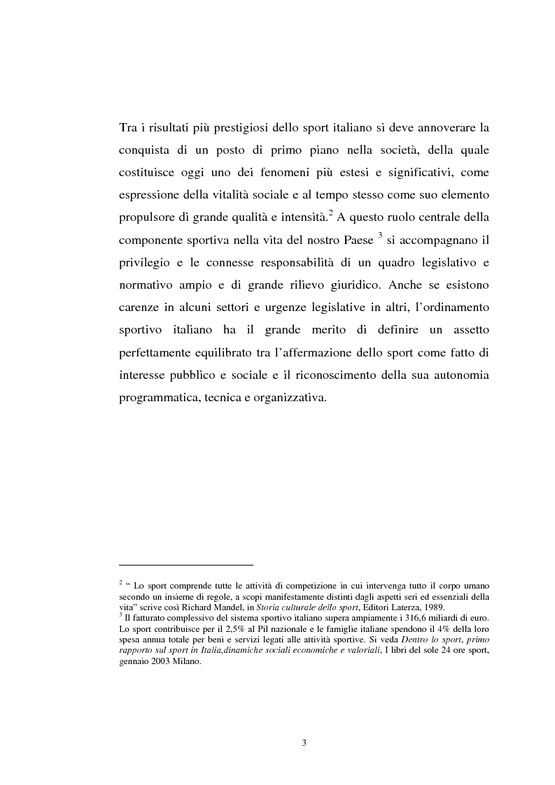 Anteprima della tesi: La tutela previdenziale del lavoro sportivo, Pagina 2
