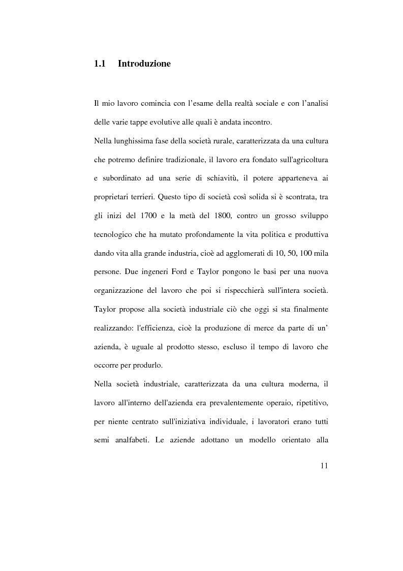 Anteprima della tesi: Organizzazione del lavoro e gestione delle risorse umane: il caso Hard Rock Cafe, Pagina 8