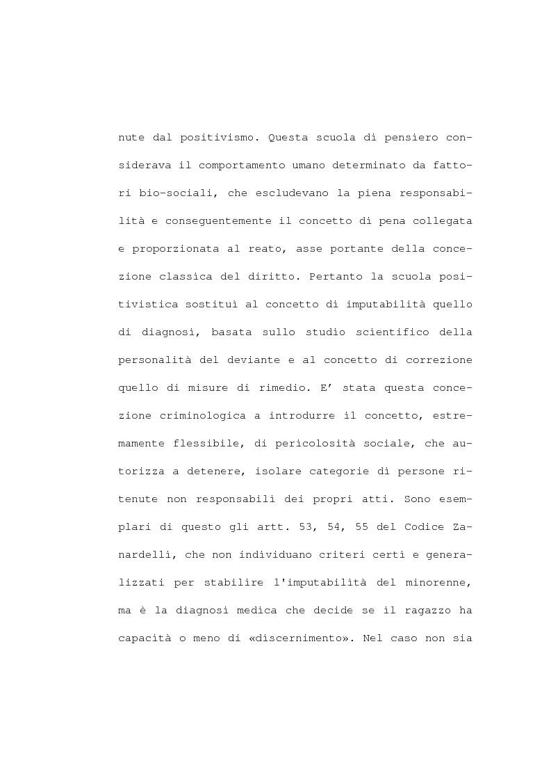 Anteprima della tesi: La devianza minorile. L'istituto di osservazione maschile per i minorenni di Firenze negli anni 1955-77, Pagina 10