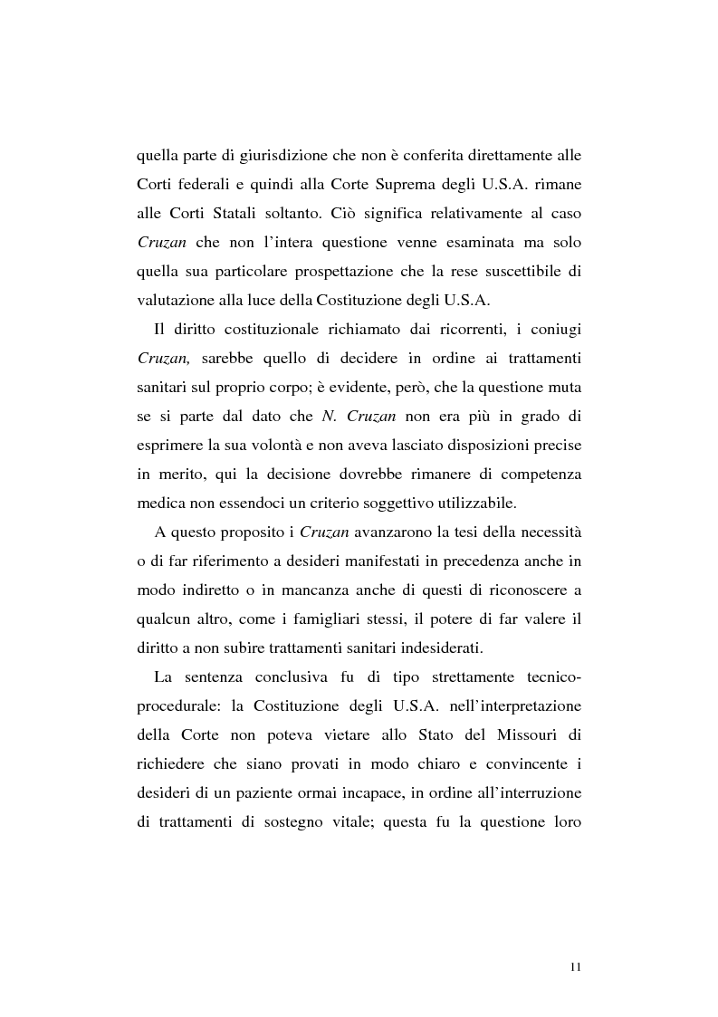 Anteprima della tesi: Le direttive anticipate di trattamento in ambito medico sanitario, Pagina 11