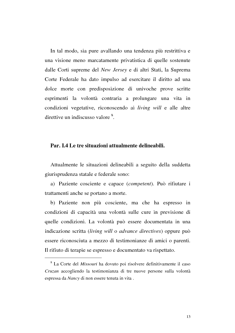 Anteprima della tesi: Le direttive anticipate di trattamento in ambito medico sanitario, Pagina 13