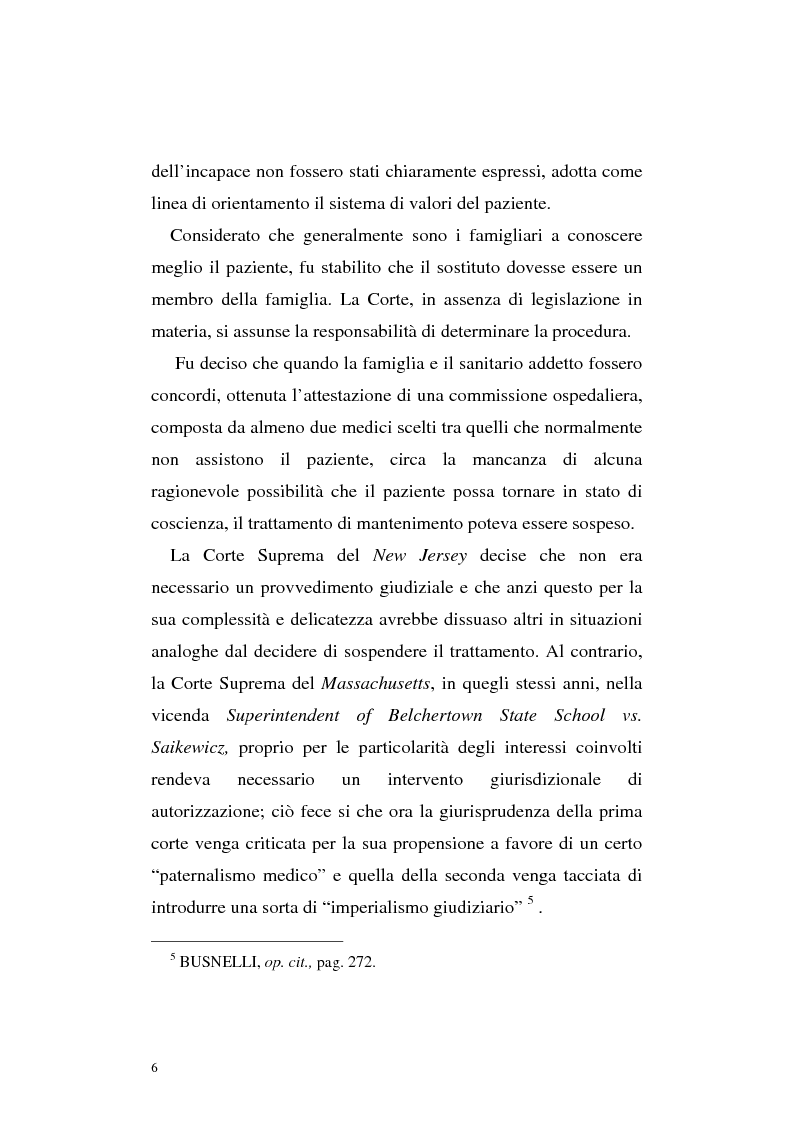 Anteprima della tesi: Le direttive anticipate di trattamento in ambito medico sanitario, Pagina 6
