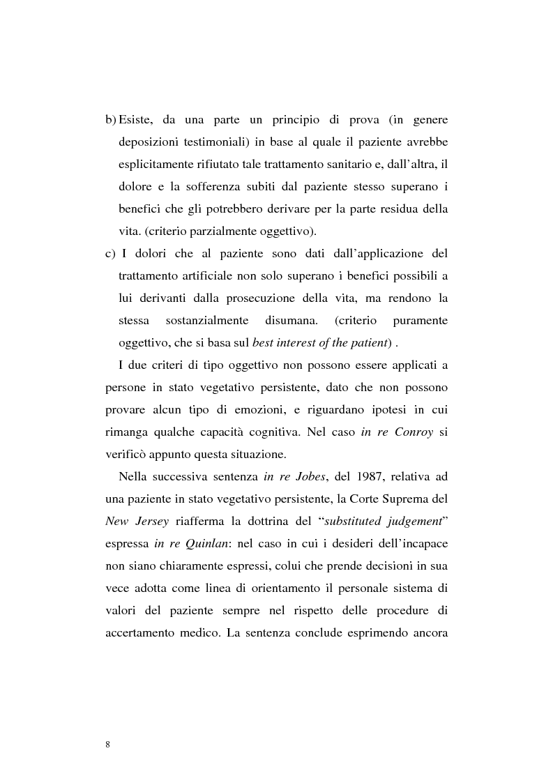 Anteprima della tesi: Le direttive anticipate di trattamento in ambito medico sanitario, Pagina 8