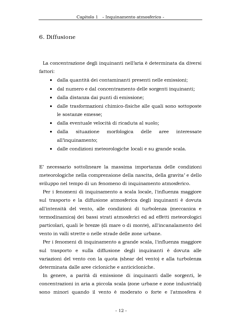 Anteprima della tesi: Metodologia cinematica per la misura delle polveri sottili in ambiente urbano, Pagina 11