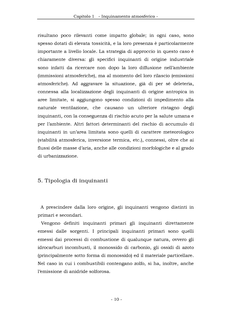 Anteprima della tesi: Metodologia cinematica per la misura delle polveri sottili in ambiente urbano, Pagina 9