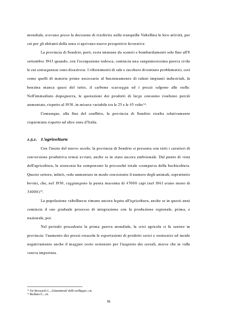 Anteprima della tesi: L'emigrazione ed il frontalierato in provincia di Sondrio, Pagina 16