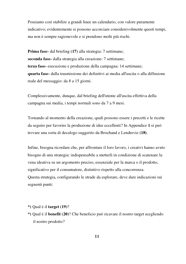 Anteprima della tesi: Pubblicità: da anima del commercio a specchio del reale. Viaggio alla scoperta dell'uomo attraverso il mondo pubblicitario., Pagina 10