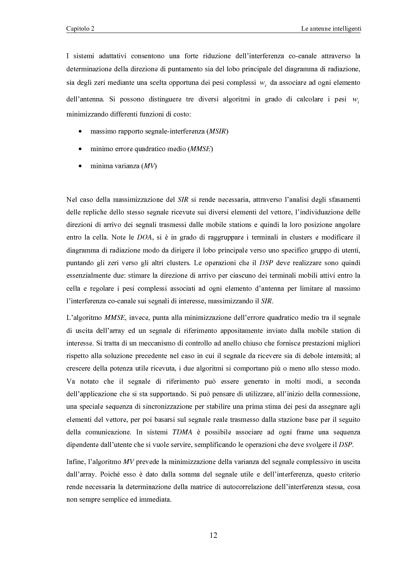 Anteprima della tesi: Algoritmi di scheduling per sistemi ad accesso radio con antenne intelligenti, Pagina 10