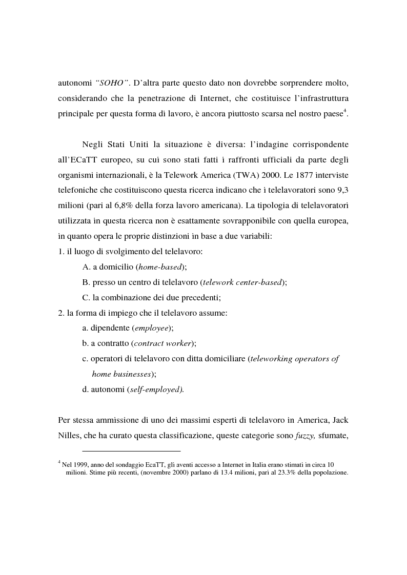 Anteprima della tesi: Collaborare senza mai vedersi: il telelavoro in una virtual organization transnazionale, Pagina 11