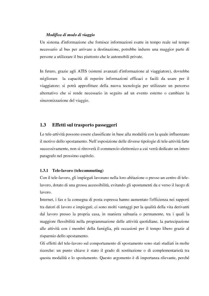 Anteprima della tesi: Gli effetti della E-economy sui trasporti: il caso del commercio elettronico, Pagina 12