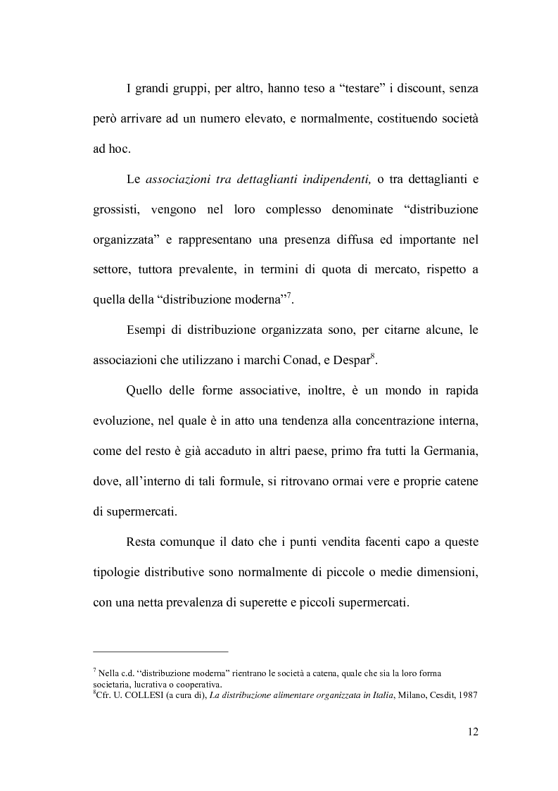 Anteprima della tesi: Il controllo direzionale nelle aziende della grande distribuzione. Il caso Conad, Pagina 8