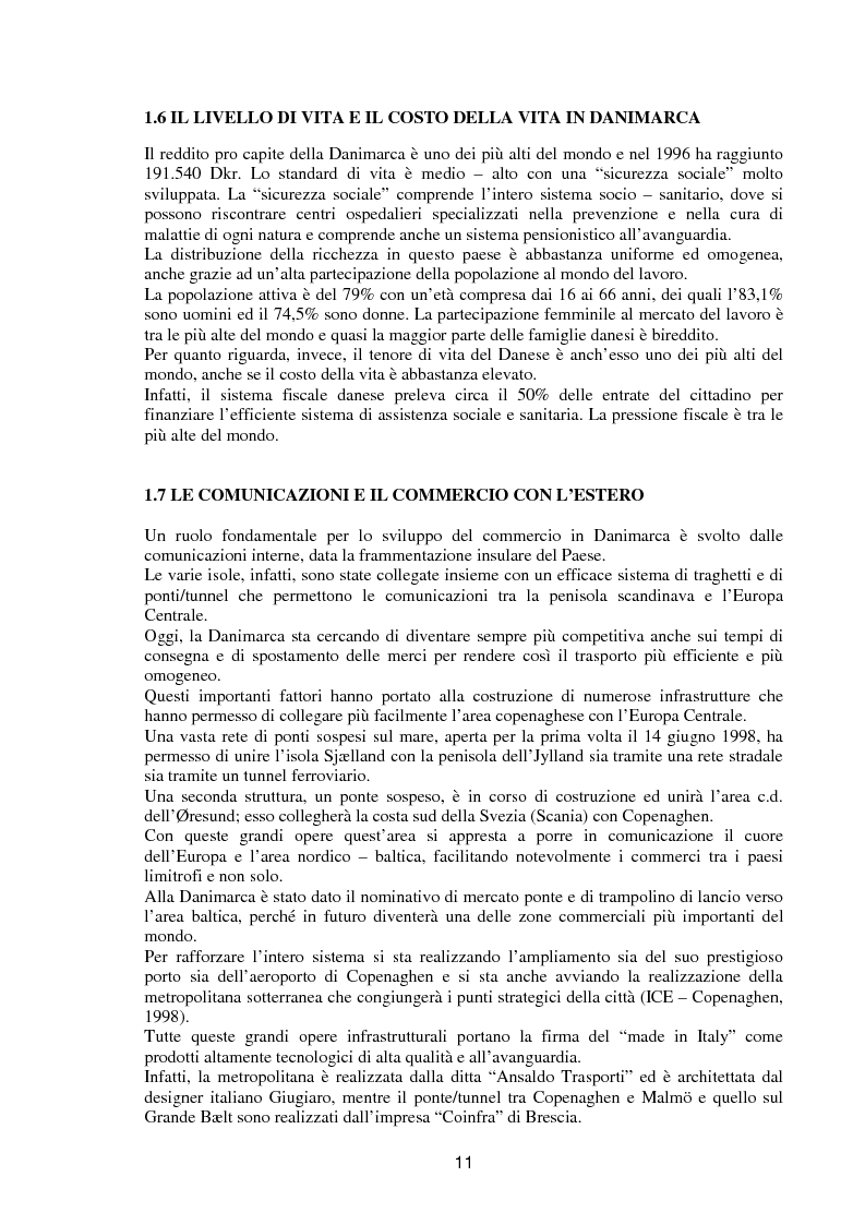 Anteprima della tesi: Il consumo e il mercato dell'olio d'oliva in Danimarca, Pagina 8