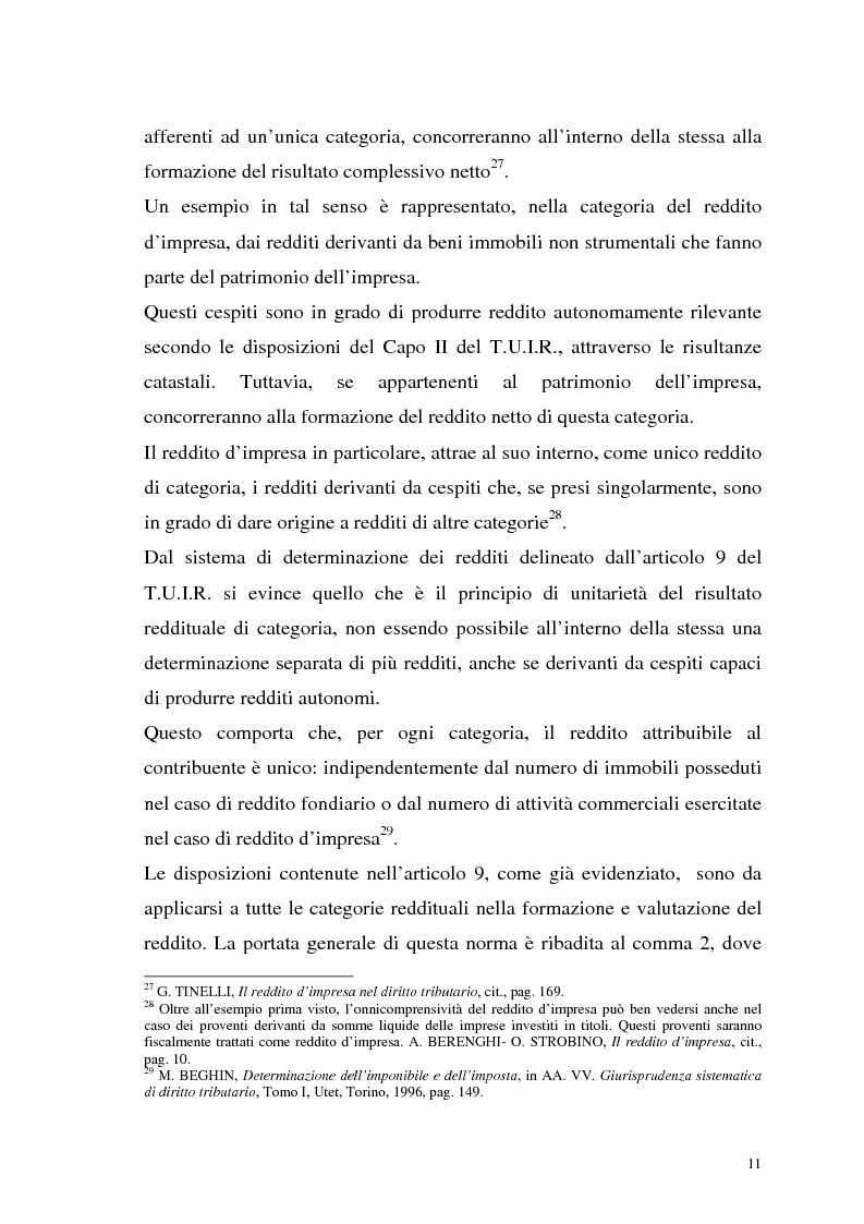 Anteprima della tesi: I criteri di valutazione nel reddito d'impresa, Pagina 9