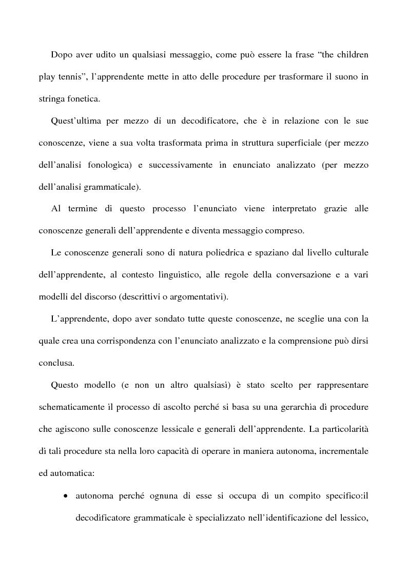 Anteprima della tesi: L'apprendimento dell'inglese L2 a lezione privata, Pagina 12