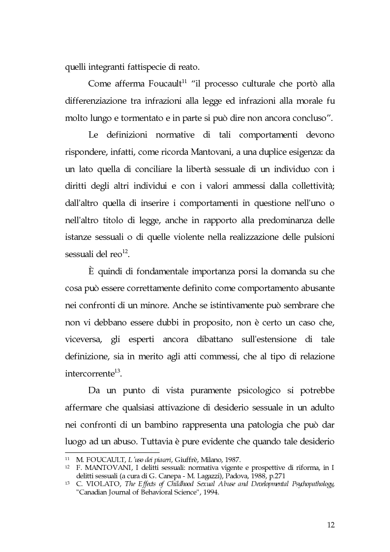 Anteprima della tesi: Aspetti di prostituzione minorile, Pagina 7