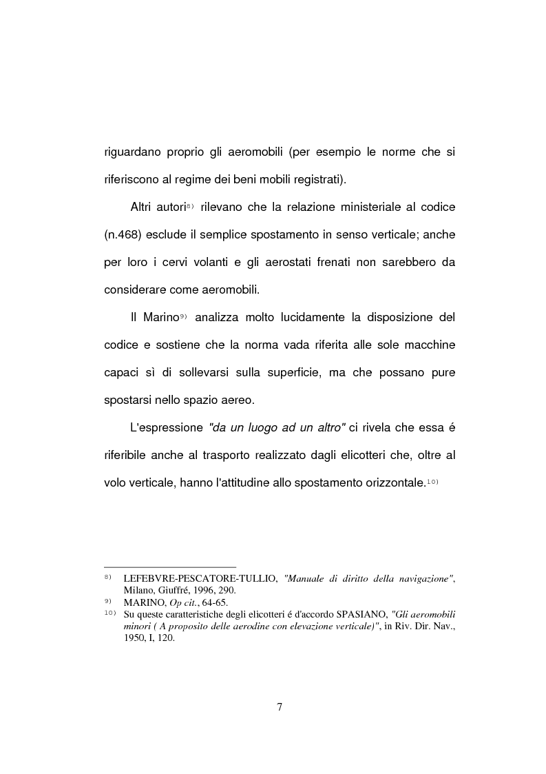 Anteprima della tesi: La responsabilità extracontrattuale del costruttore di aeromobili, Pagina 7