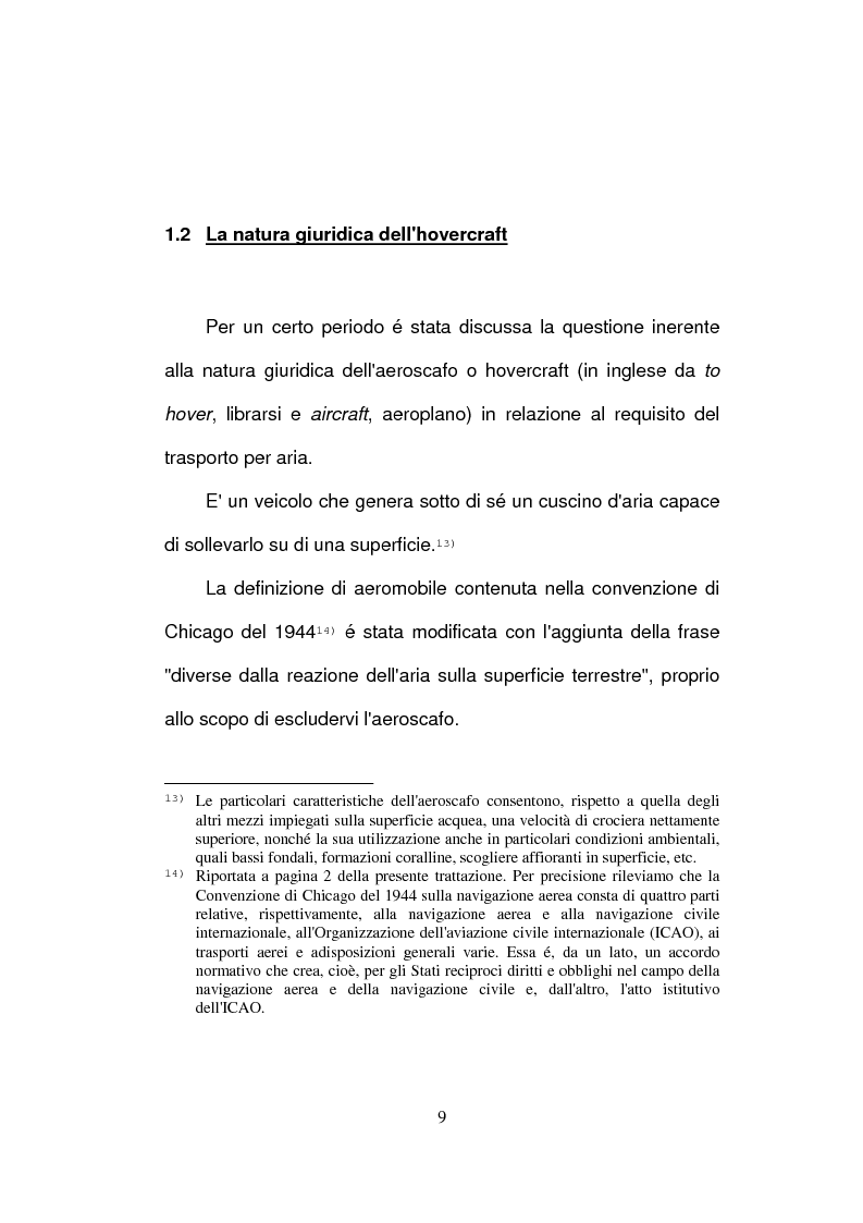 Anteprima della tesi: La responsabilità extracontrattuale del costruttore di aeromobili, Pagina 9