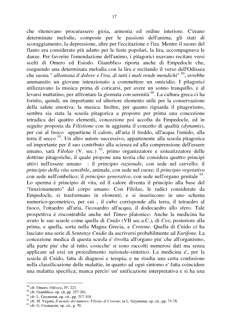 Anteprima della tesi: Aspetti e momenti del pensiero medico antico e medievale con particolare riguardo ai Consilia ed ai Regimina, Pagina 13