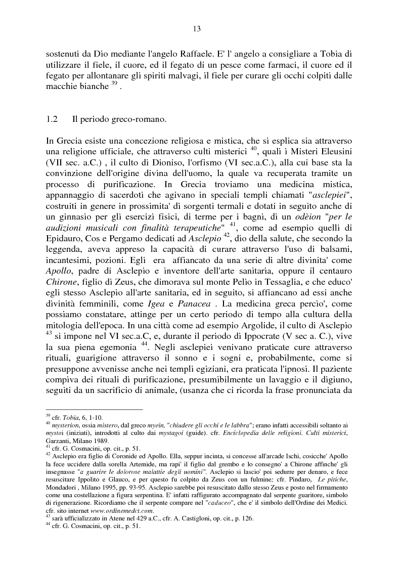 Anteprima della tesi: Aspetti e momenti del pensiero medico antico e medievale con particolare riguardo ai Consilia ed ai Regimina, Pagina 9