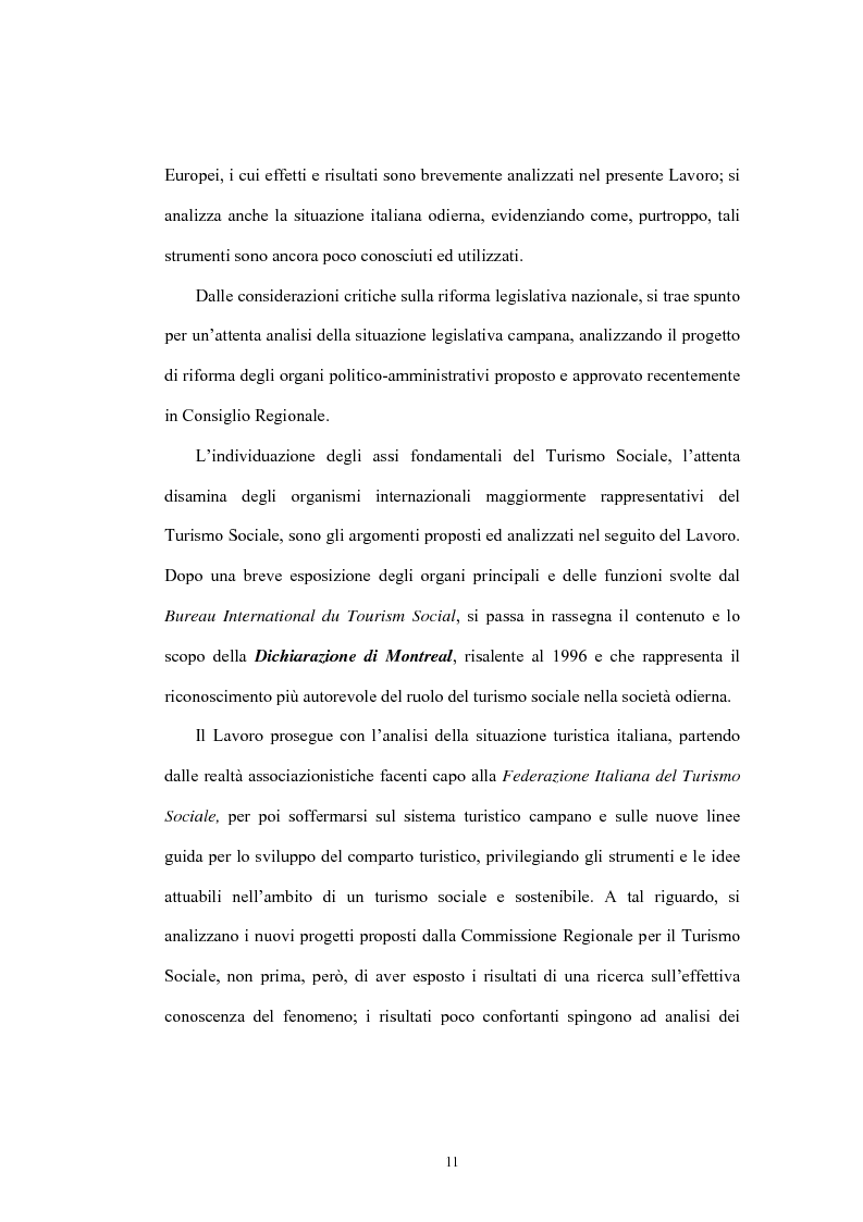 Anteprima della tesi: Le tipologie turistiche negli anni 2000: turismo sostenibile e turismo sociale, Pagina 5