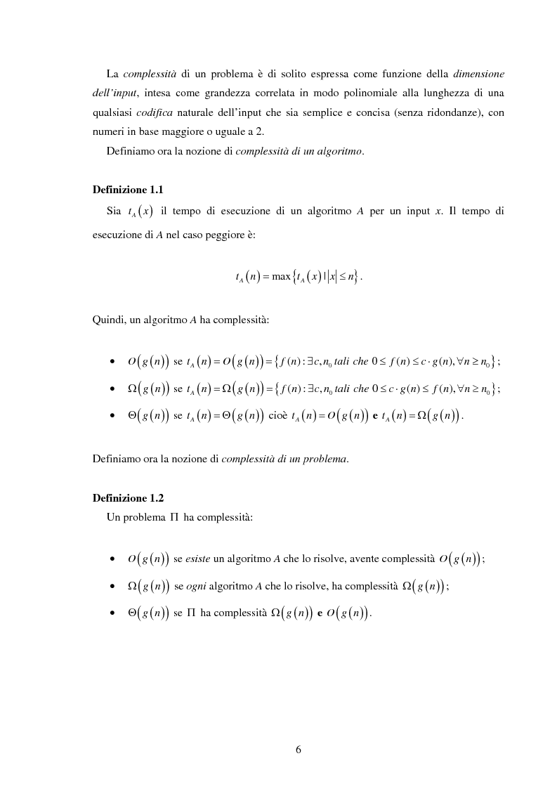Anteprima della tesi: Analisi e sperimentazione di algoritmi di scheduling bicriterio, Pagina 6