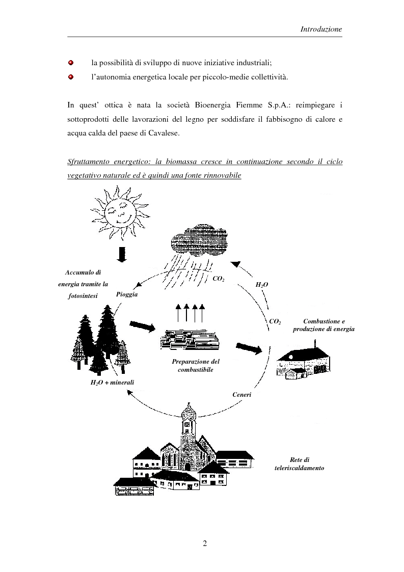Anteprima della tesi: Gli impianti di teleriscaldamento per lo sviluppo sostenibile. Analisi del caso di Cavalese, Pagina 2