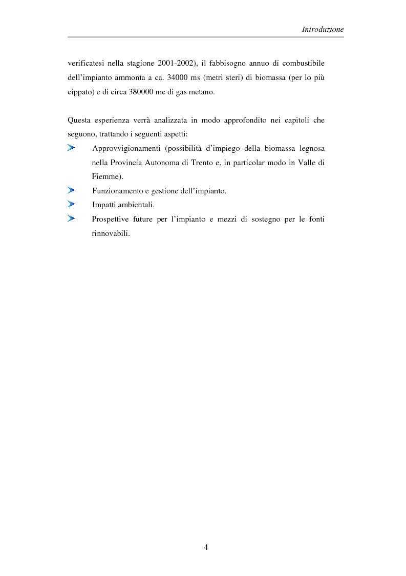 Anteprima della tesi: Gli impianti di teleriscaldamento per lo sviluppo sostenibile. Analisi del caso di Cavalese, Pagina 4