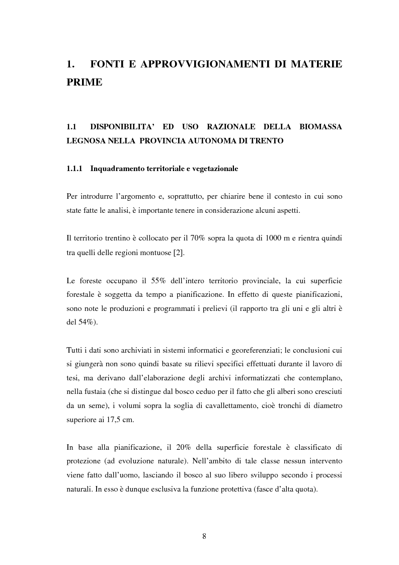 Anteprima della tesi: Gli impianti di teleriscaldamento per lo sviluppo sostenibile. Analisi del caso di Cavalese, Pagina 8