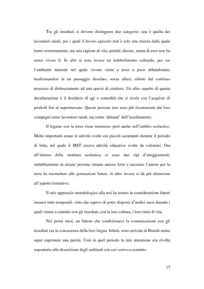 Anteprima della tesi: Terra: uno spazio di vita. Il caso di Corumbà, Pagina 15