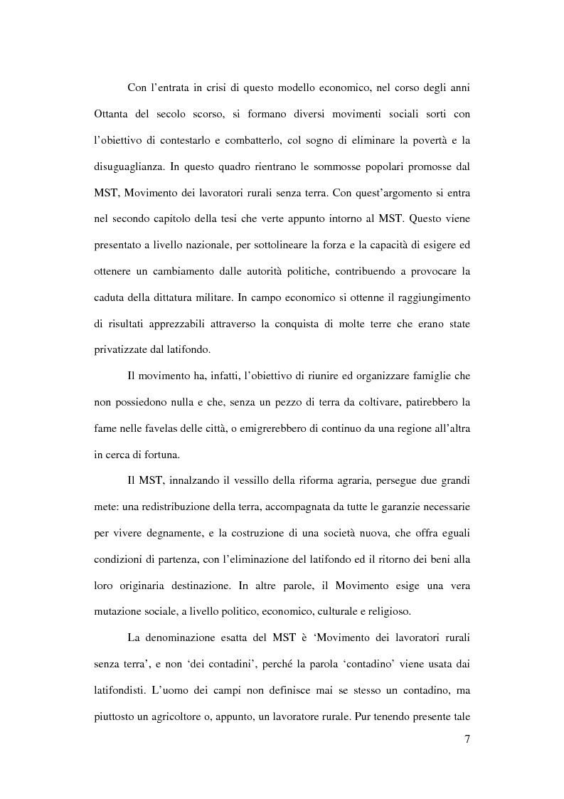 Anteprima della tesi: Terra: uno spazio di vita. Il caso di Corumbà, Pagina 5