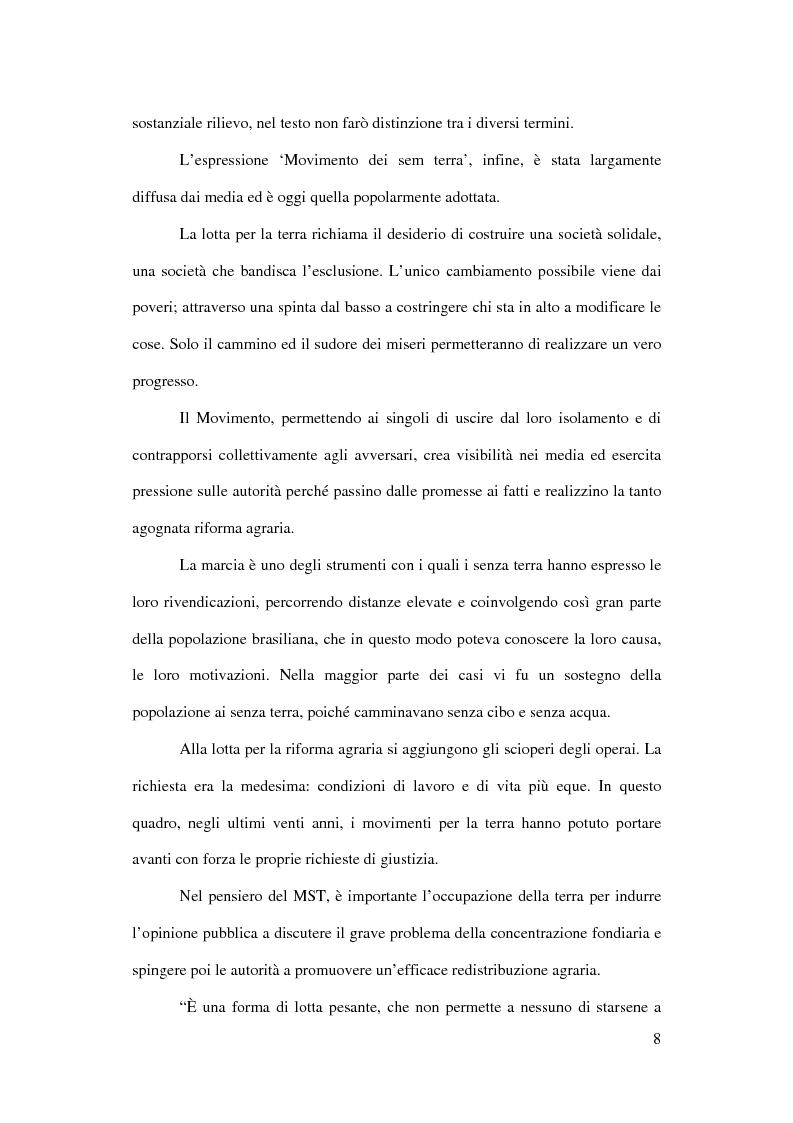 Anteprima della tesi: Terra: uno spazio di vita. Il caso di Corumbà, Pagina 6