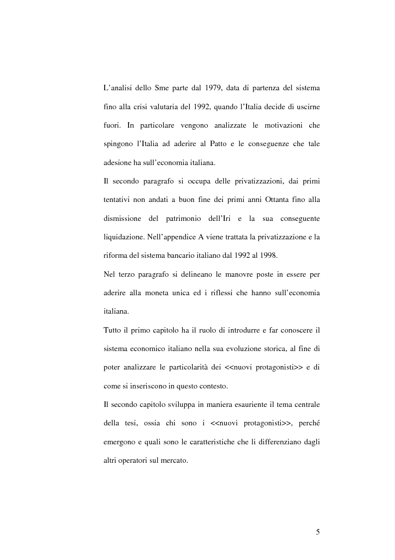 Anteprima della tesi: Il capitalismo italiano negli anni Novanta, Pagina 5