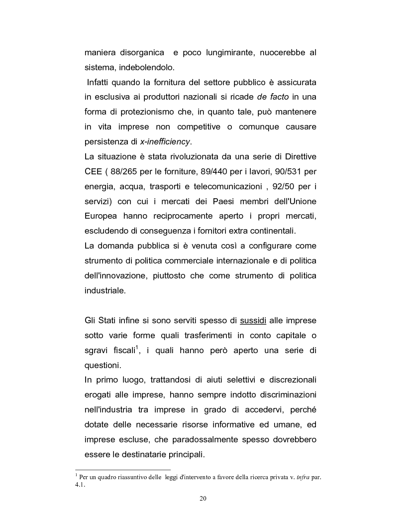 Anteprima della tesi: Politiche per la scienza, la tecnologia ed i sistemi nazionali d'innovazione, Pagina 15