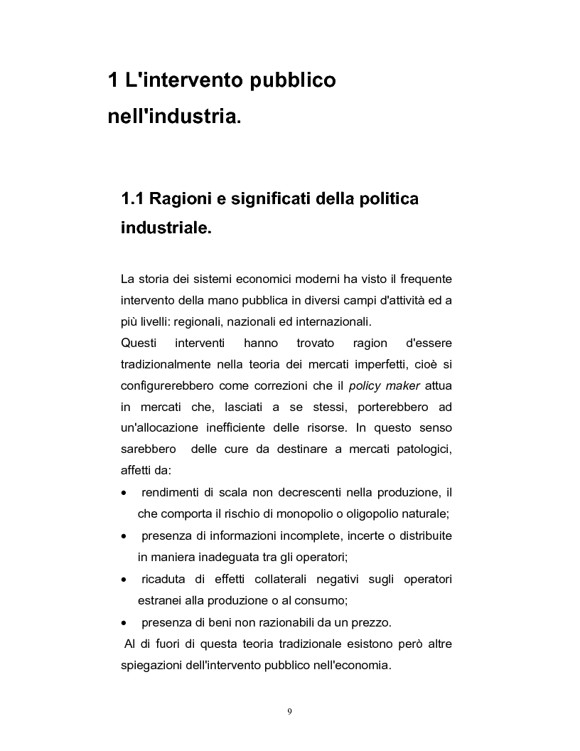 Anteprima della tesi: Politiche per la scienza, la tecnologia ed i sistemi nazionali d'innovazione, Pagina 4